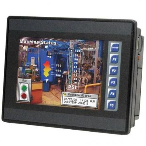 EXL6 Series OCS with DC/DC I/O.  Twelve (12) Digital Inputs compatible with 12V/24VDC - four (4) inputs can be used for two 500kHz High Speed Counters.  Twelve (12) DC Outputs - 0.5A per point - Two (2) outputs can be used as PWM/pulse outputs.  Two (2) 1